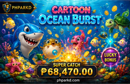 PHPARK fishing target timing with large fish crossing sapphire lanes